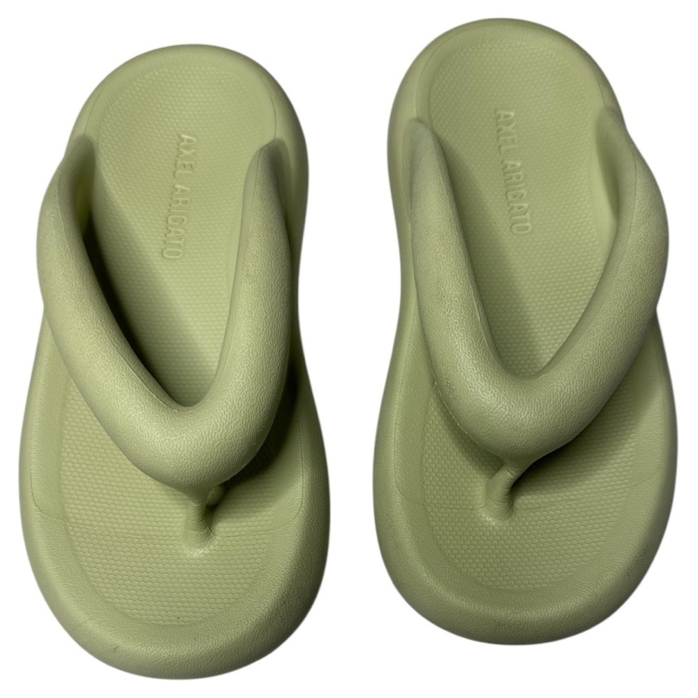 Axel Arigato Delta Platform Flip Flops Light Green EVA — 7 / 7.5 - Picture 3 of 11